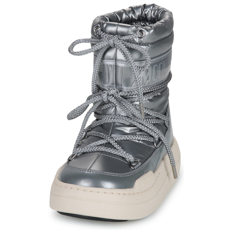 Moon Boot MB JR PARK BOOT Argento Scarpe da neve Bambina - 3