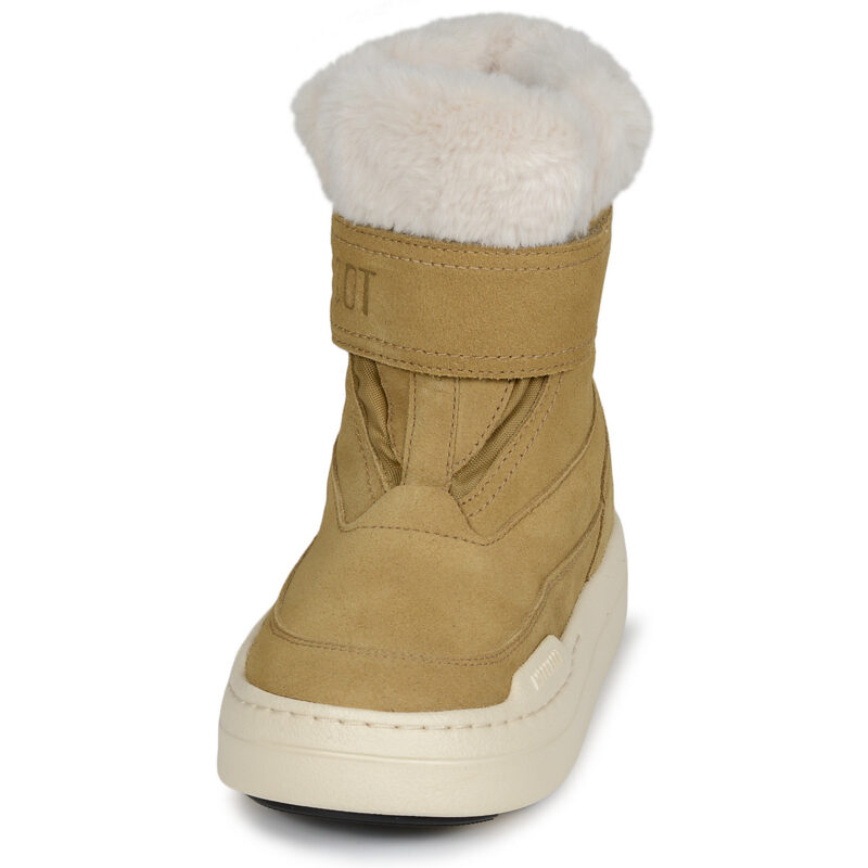 Moon Boot MB JR PARK STRAP BOOT SUEDE Marrone Scarpe da neve Bambina - 3