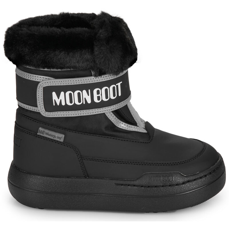 Moon Boot MB JR PARK STRAP Nero Scarpe da neve Bambina - 2