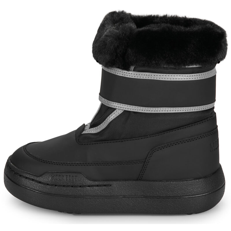 Moon Boot MB JR PARK STRAP Nero Scarpe da neve Bambina - 4