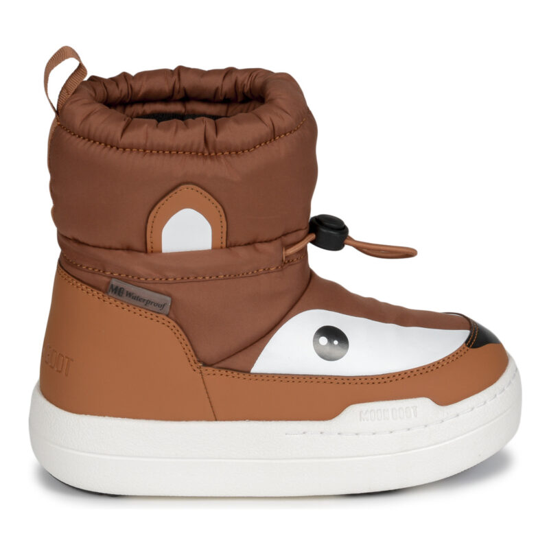 Moon Boot MB JR PARK TUBE MID ANIMAL WP Marrone Scarpe da neve Bambina - 2