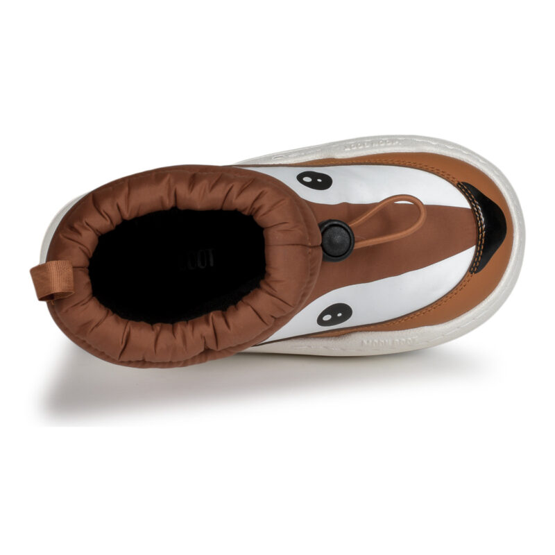 Moon Boot MB JR PARK TUBE MID ANIMAL WP Marrone Scarpe da neve Bambina - 6