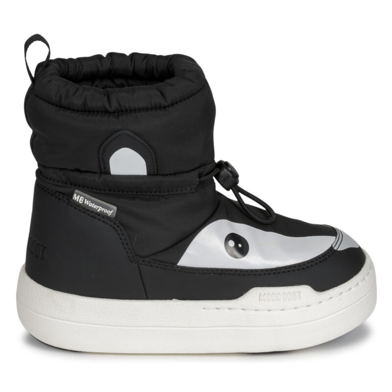 Moon Boot MB JR PARK TUBE MID ANIMAL WP Noir Chaussures de neige Fille - 2