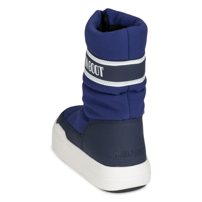 Moon Boot MB JR PARK ZIP HIGH WP Blu Scarpe da neve Bambina - 5