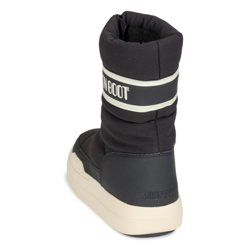 Moon Boot MB JR PARK ZIP HIGH WP Noir Chaussures de neige Fille - 5
