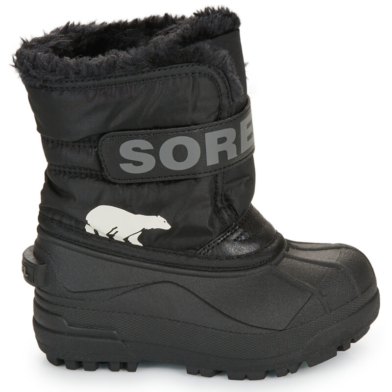 da neve Sorel CHILDRENS SNOW COMMANDER Nero - Scarpe da neve Bambina - 2