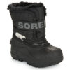 Scarpe da neve bambini ragazza Sorel  CHILDRENS SNOW COMMANDER  Nero Sorel 195981654936