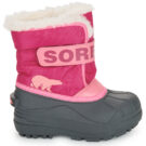 da neve Sorel CHILDRENS SNOW COMMANDER Rosa - Scarpe da neve Bambina - 2