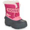 Scarpe da neve bambini ragazza Sorel  CHILDRENS SNOW COMMANDER  Rosa Sorel 195981652611