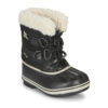Chaussures de neige Sorel pour enfants en nylon noir Sorel 192660533315