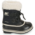 Sorel CHILDRENS YOOT PAC NYLON WP Nero Scarpe da neve Bambina - 2