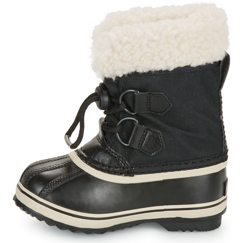 Sorel CHILDRENS YOOT PAC NYLON WP Nero Scarpe da neve Bambina - 4