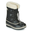 Chaussures de neige noires Sorel YOOT PAC NYLON pour filles - Taille 1