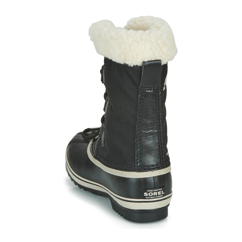 Chaussures de neige noires Sorel YOOT PAC NYLON pour filles - Taille 5