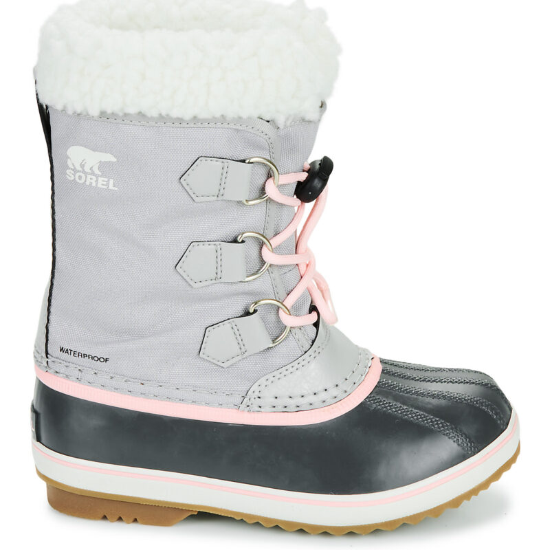 Sorel YOOT PAC NYLON WP Grigio Scarpe da neve Bambina - 2