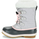 Sorel YOOT PAC NYLON WP Grigio Scarpe da neve Bambina - 4