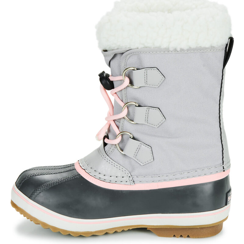 Sorel YOOT PAC NYLON WP Grigio Scarpe da neve Bambina - 4