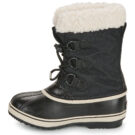Sorel YOOT PAC NYLON WP Noir Chaussures de neige Fille - 4