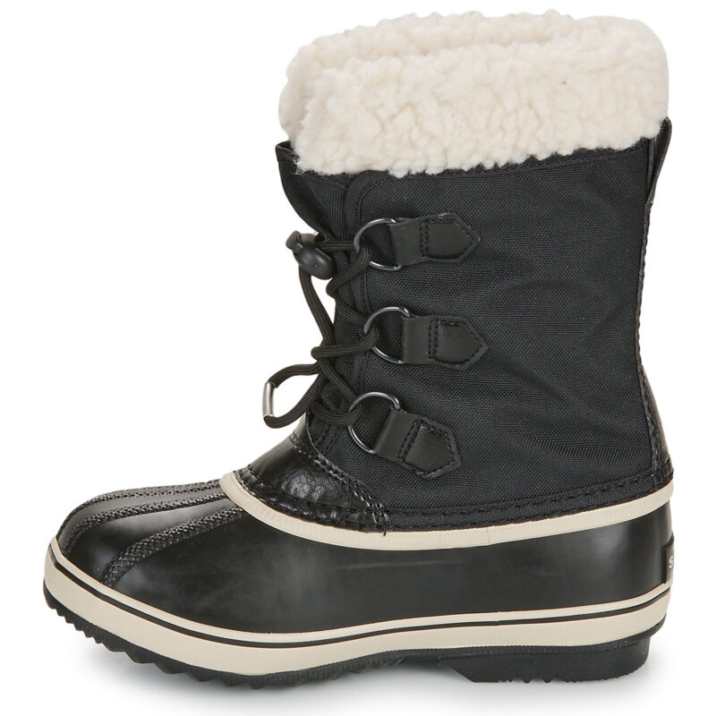 Sorel YOOT PAC NYLON WP Noir Chaussures de neige Fille - 4