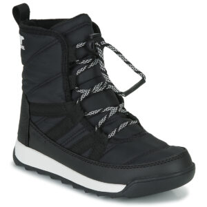 Schneestiefel Kinder M&auml;dchen Sorel YOUTH WHITNEY'' II SHORT LACE WP Schwarz Sorel 194895803270