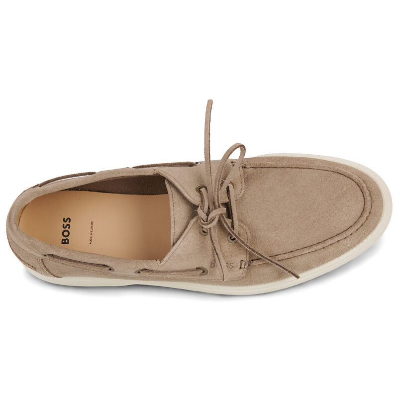 BOSS Sienne_Boat_sd Beige Scarpe da barca Uomo - 6