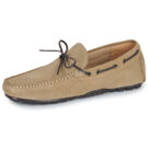 Barbour COURAGE Braune Herren-Loafer - Gr&ouml;&szlig;e 4