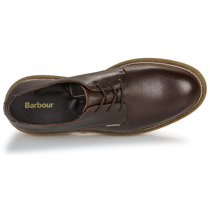 Barbour HAREFIELD Marrone Derby Uomo - 6
