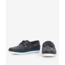 Barbour WAKE BOAT Blaue Herren-Bootsschuhe - Gr&ouml;&szlig;e 3