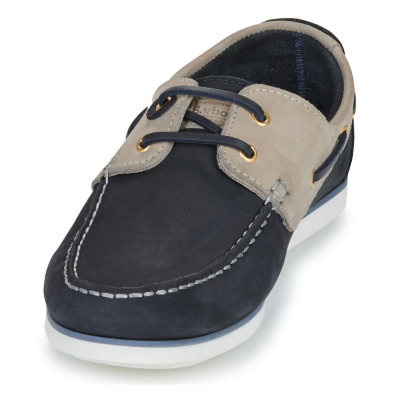 Barbour WAKE Herren-Bootsschuhe, blau - Gr&ouml;&szlig;e 3