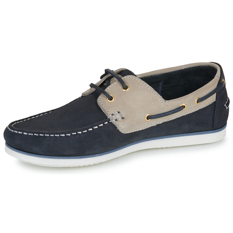 Barbour WAKE Herren-Bootsschuhe, blau - Gr&ouml;&szlig;e 4