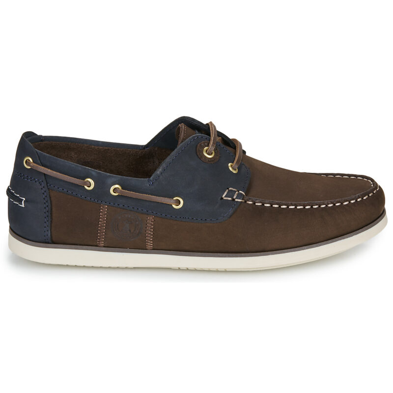 Barbour WAKE Herren-Bootsschuhe, braun - Gr&ouml;&szlig;e 2