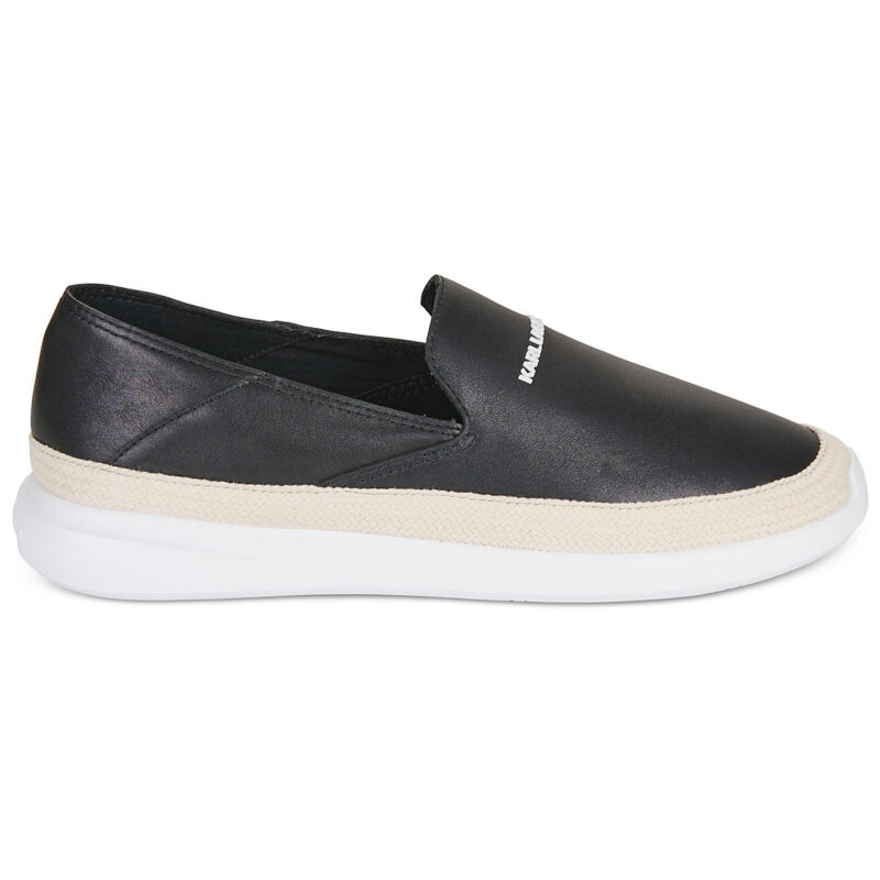 Karl Lagerfeld HELIOS Slip On Lthr Black Men's Loafers - 2