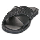 Karl Lagerfeld KASTOR IV Kross Strap Sandal Black Men's Slipper - 3