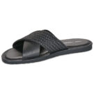 Karl Lagerfeld KASTOR IV Kross Strap Sandal Black Men's Slipper - 4