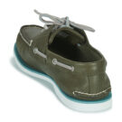 Timberland 2 Eye Boat leather Kaki Scarpe da barca Uomo - 5