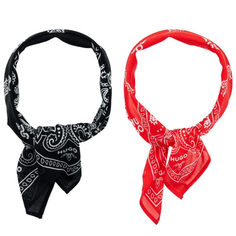 Schal HUGO 2 Bandana_pack_M Mehrfarbig Schals Herren - 1