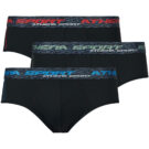 Calzoncillos Athena TRANING DRY Pack de 3 Negros - Calzoncillos para hombre - 1