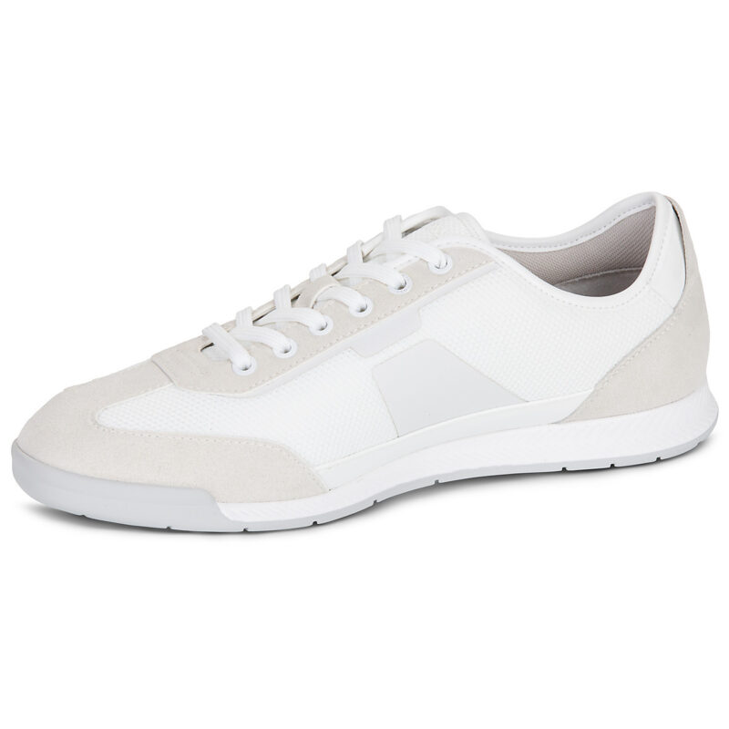 Baskets blanches pour homme BOSS Nitan_Lowp_txmx - Pointure 4