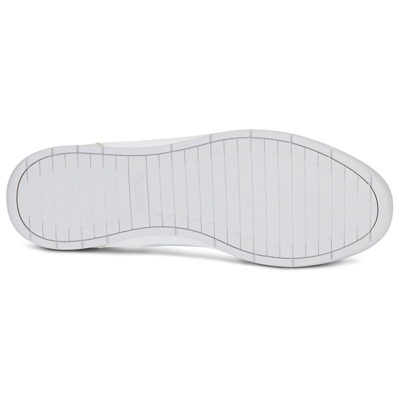 Baskets blanches pour homme BOSS Nitan_Lowp_txmx - Pointure 7