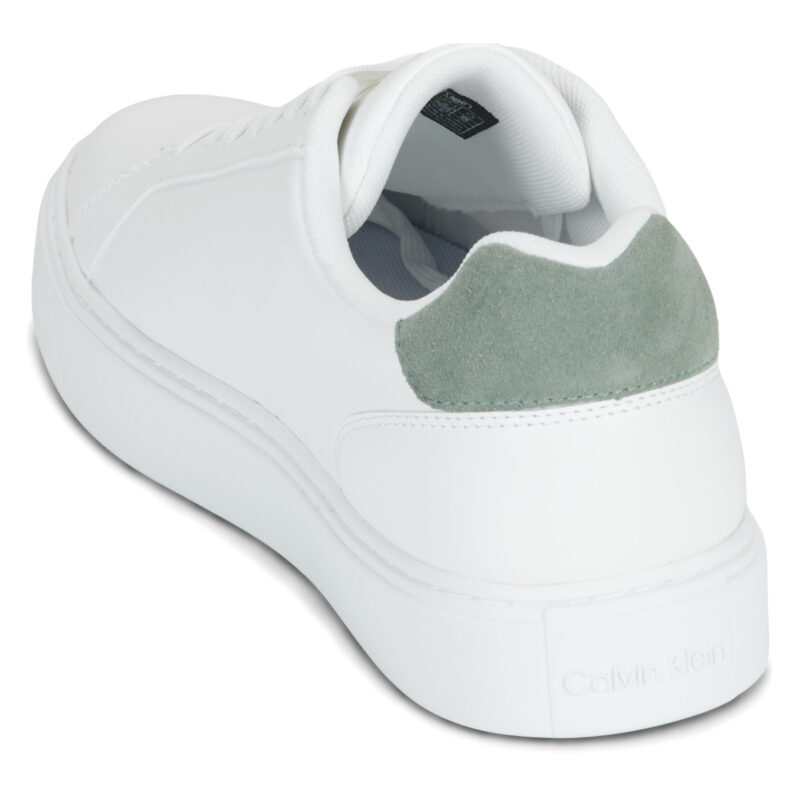 Calvin Klein Jeans CLASSIC CUPSOLE LACEUP LTH White - Men's Sneakers - 5