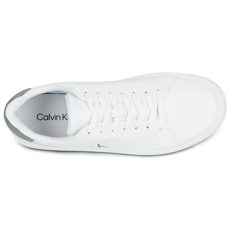 Calvin Klein Jeans CLASSIC CUPSOLE LACEUP LTH White - Men's Sneakers - 6
