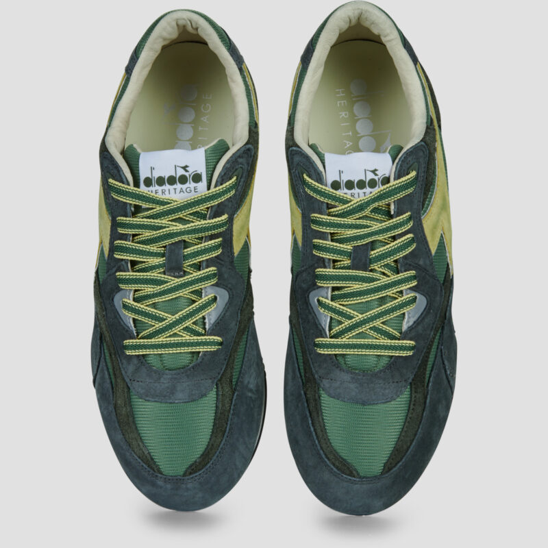Diadora Equipe Revenge Used Khaki Men's Sneakers - 5