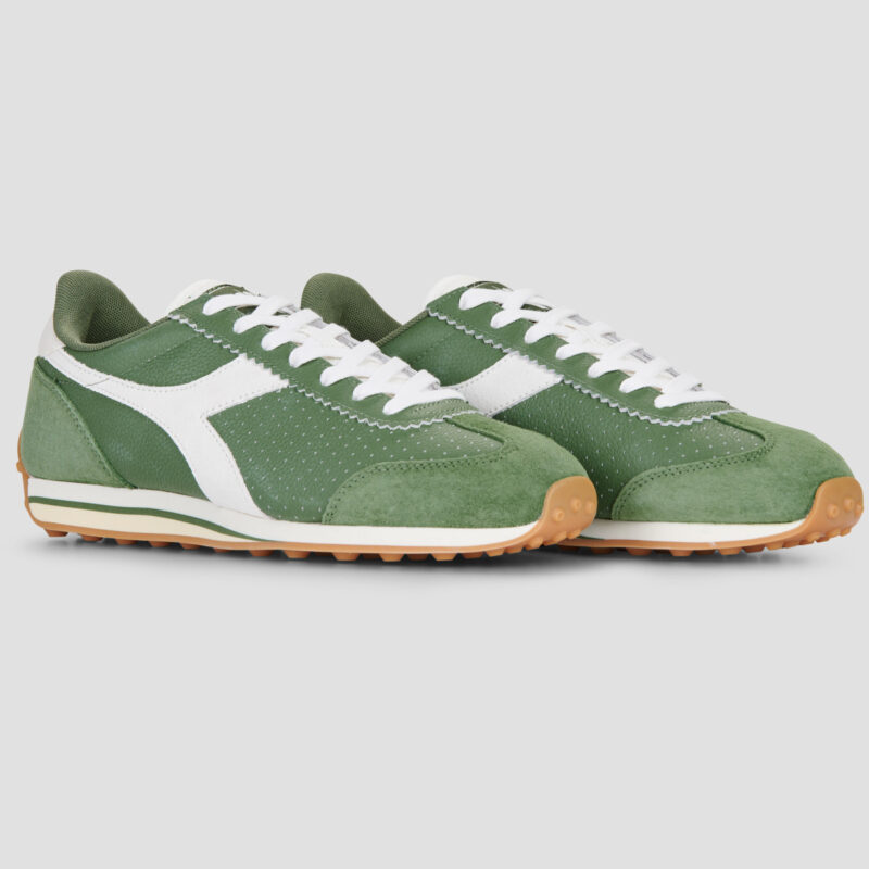 Zapatillas Diadora Rally Punched Green para hombre - 2