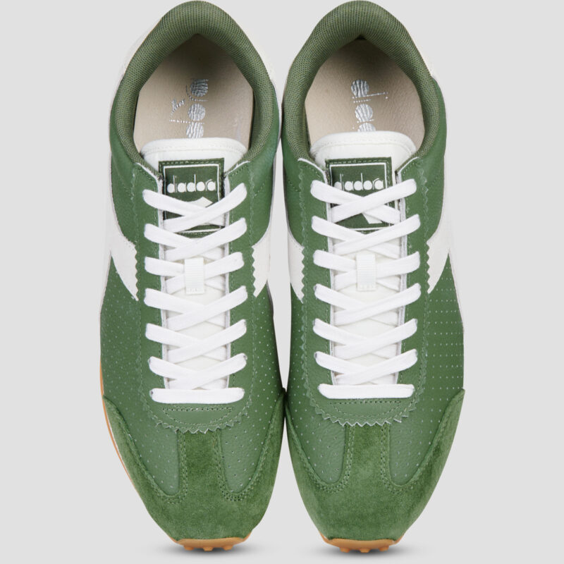 Zapatillas Diadora Rally Punched Green para hombre - 5