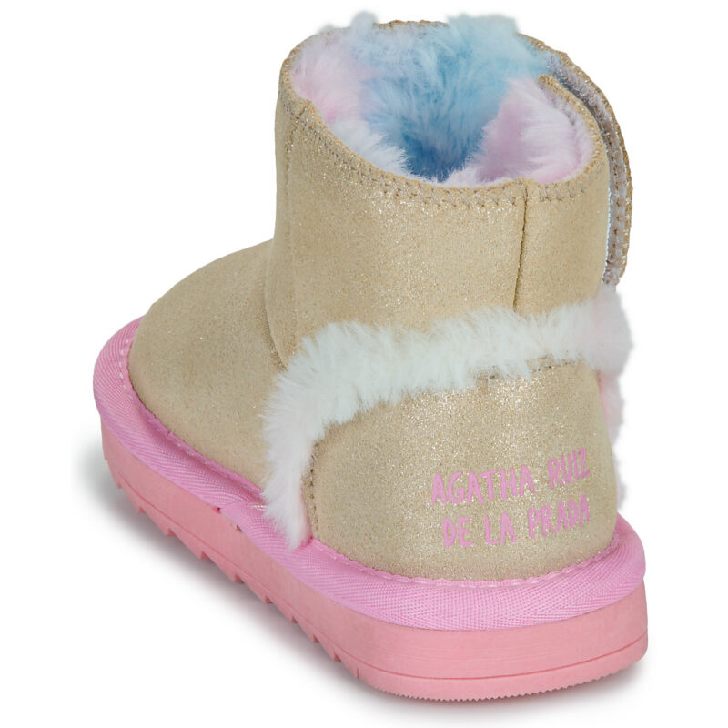 Agatha Ruiz de la Prada CLOUD Gold Boots Child - 5