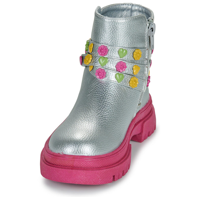 Agatha Ruiz de la Prada MATI Silver Boots Girls - 3