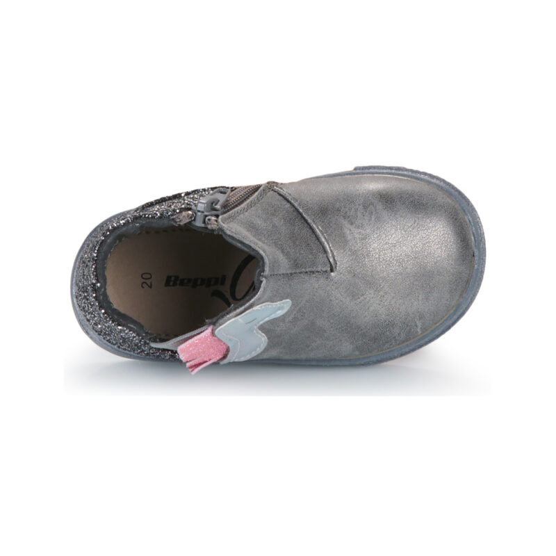 BEPPI 2195040-PLOMB Argento Boots Bambina - 6