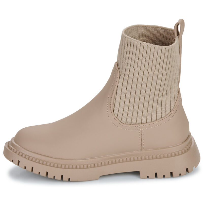 BEPPI 2203071-BEIGE Beige Boots Bambina - 4