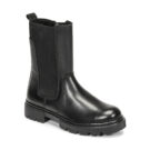 Bullboxer AJS504BLCK Schwarze Stiefel f&uuml;r M&auml;dchen - Gr&ouml;&szlig;e 1