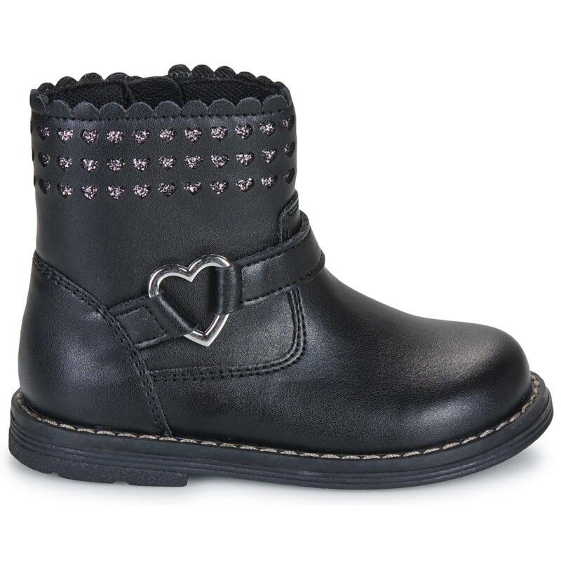 Chicco CURCUMA TRONCHETTO Schwarze Stiefel f&uuml;r M&auml;dchen - Gr&ouml;&szlig;e 2